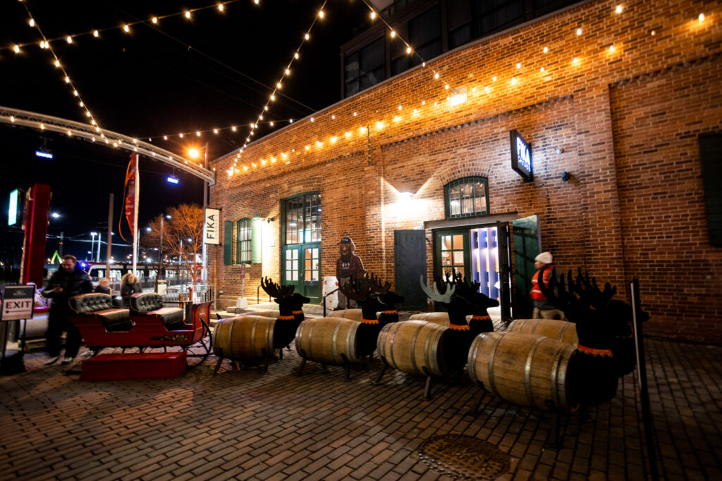 Distillery Winter Village