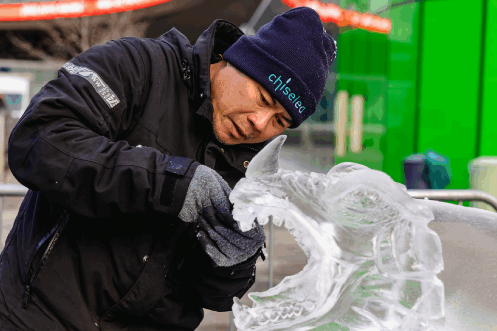 Watch ice turn into art at Edmonton’s International Ice Carving Competition Watch ice turn into art at Edmonton’s International Ice Carving Competition