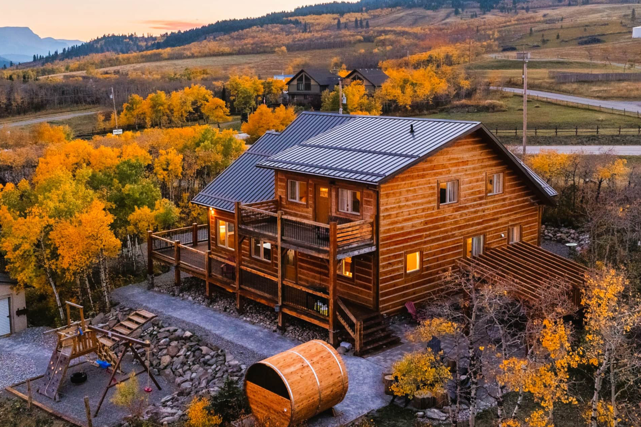 curiocity calgary modern timber retreat