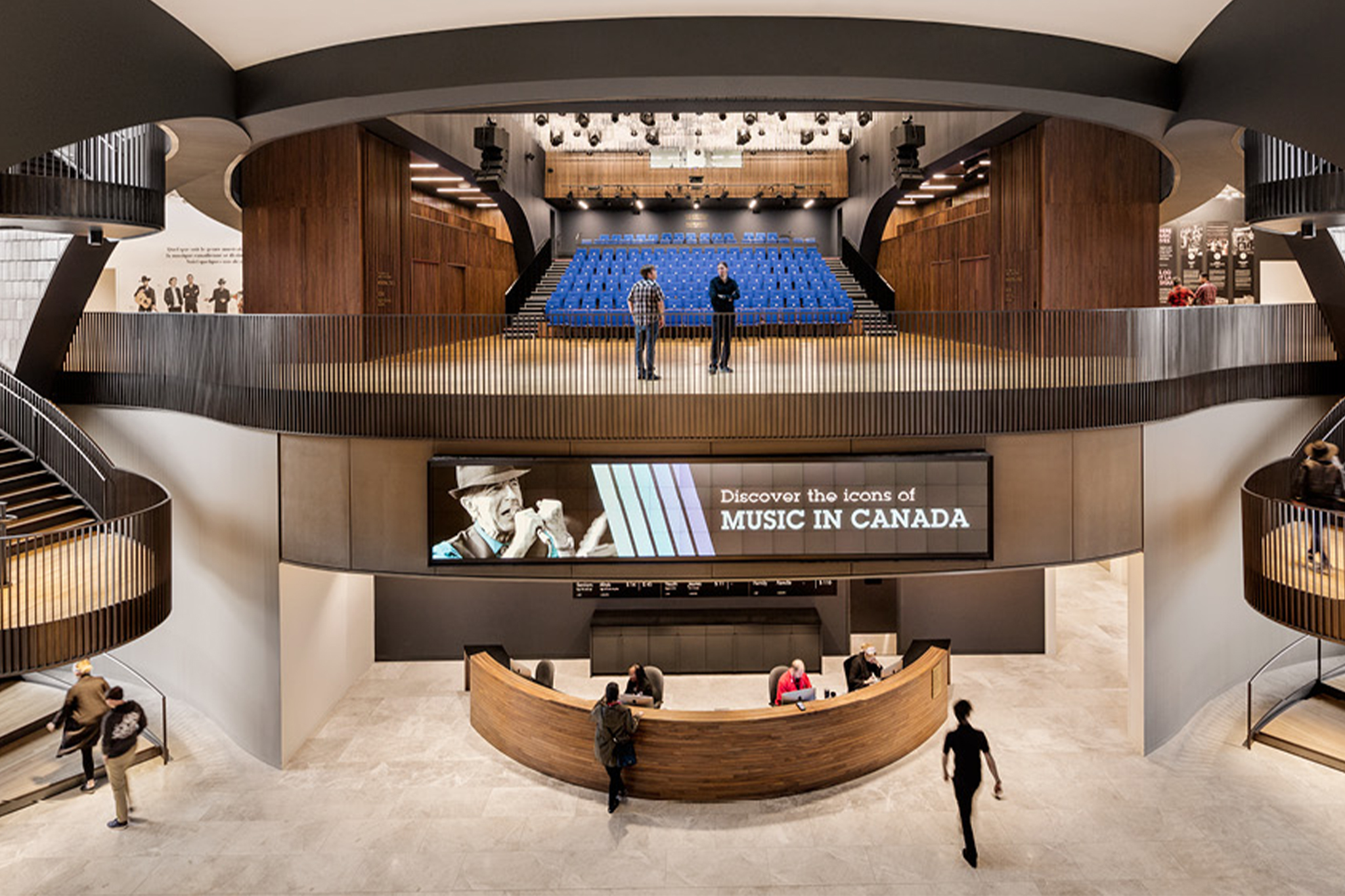 curiocity calgary national music centre interior