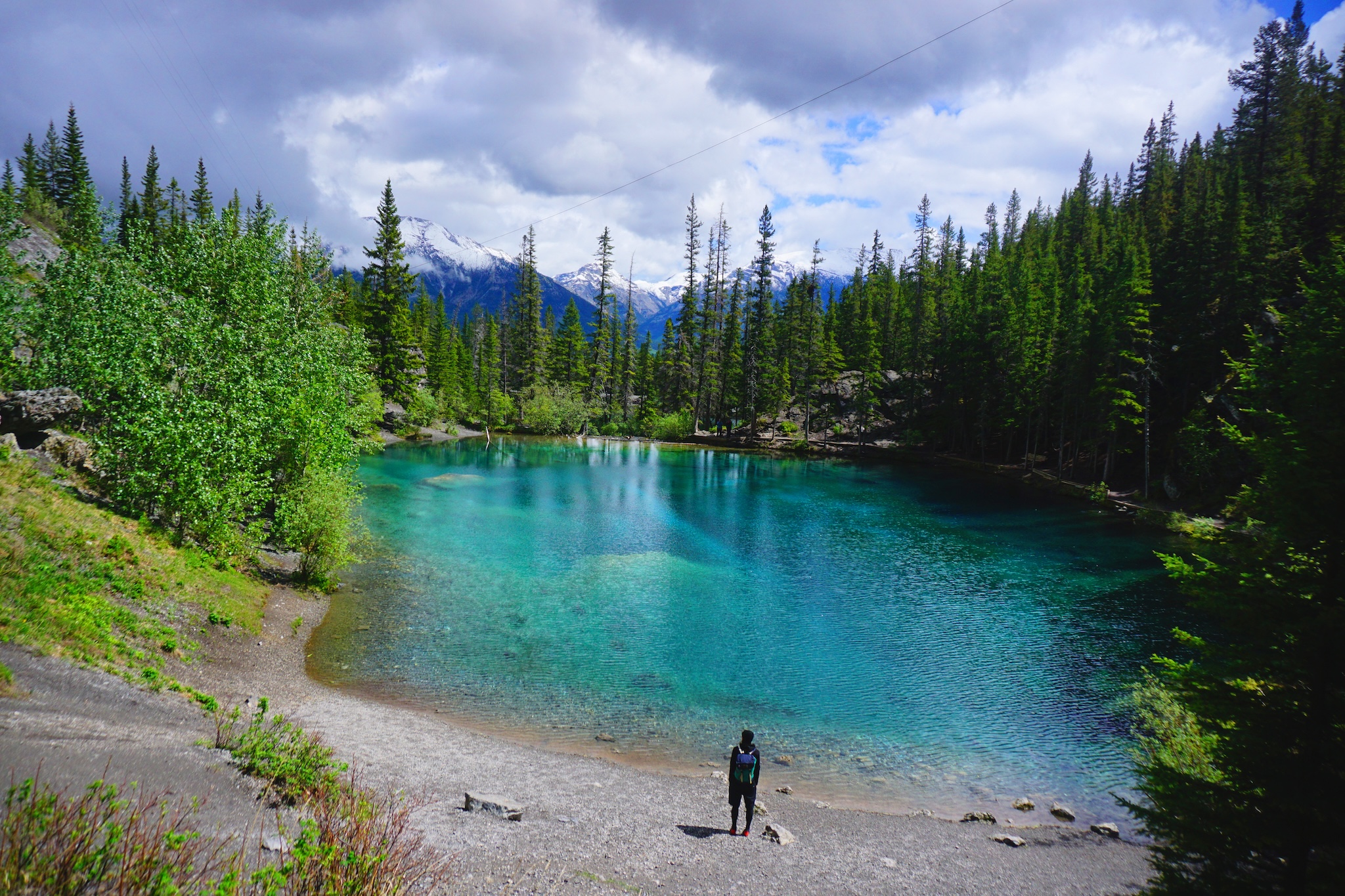 The Grassi Lakes,Canmore,Canada,Alberta