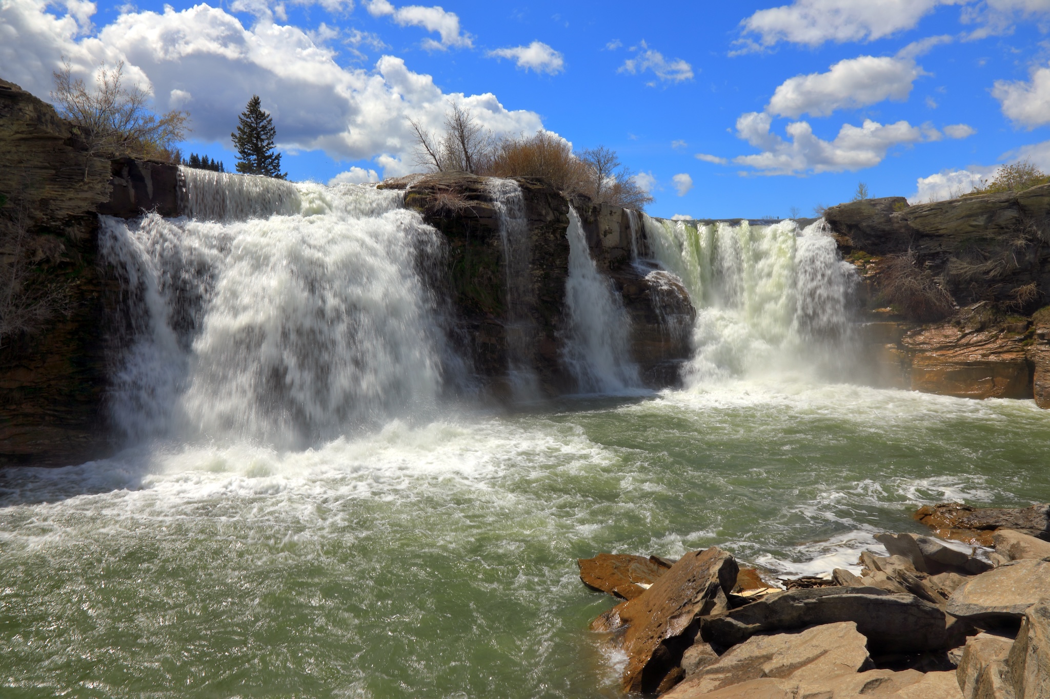 Lundbreck Falls Alberta 