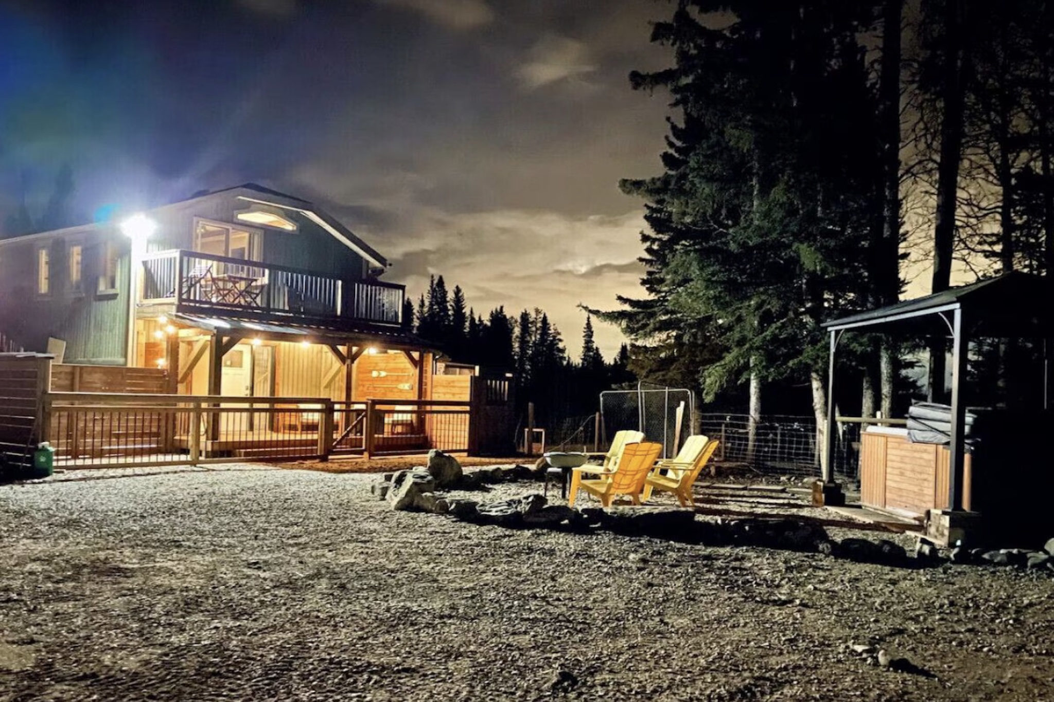 Exterior of Basecamp Ranch