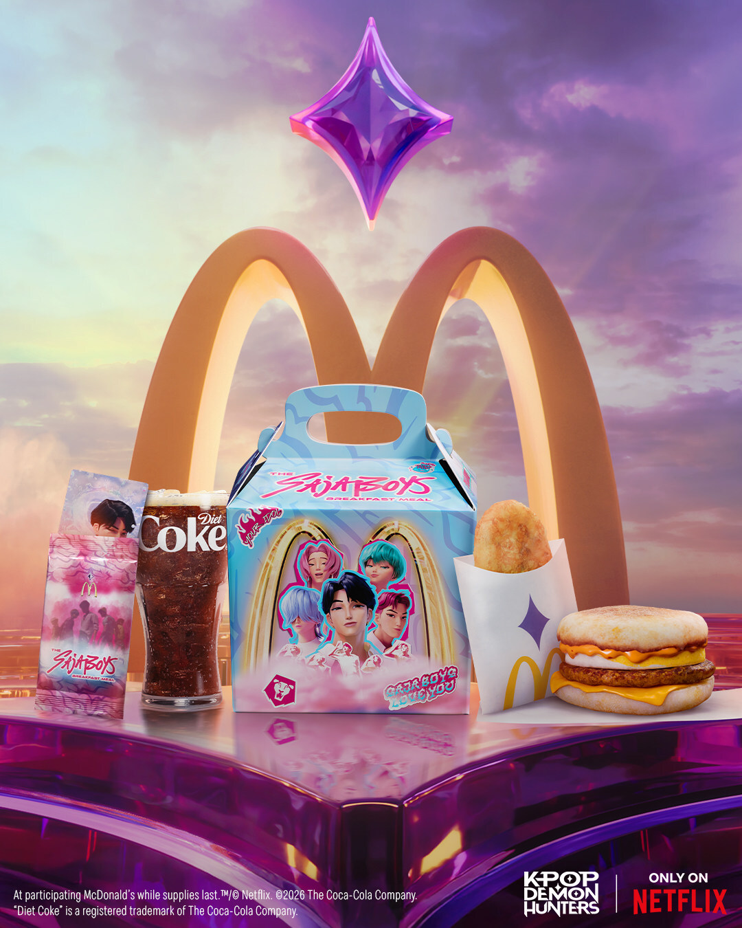 k pop demon hunters McDonalds