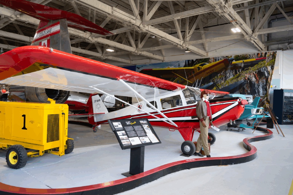 This Edmonton museum is located in an historic World War II hangar