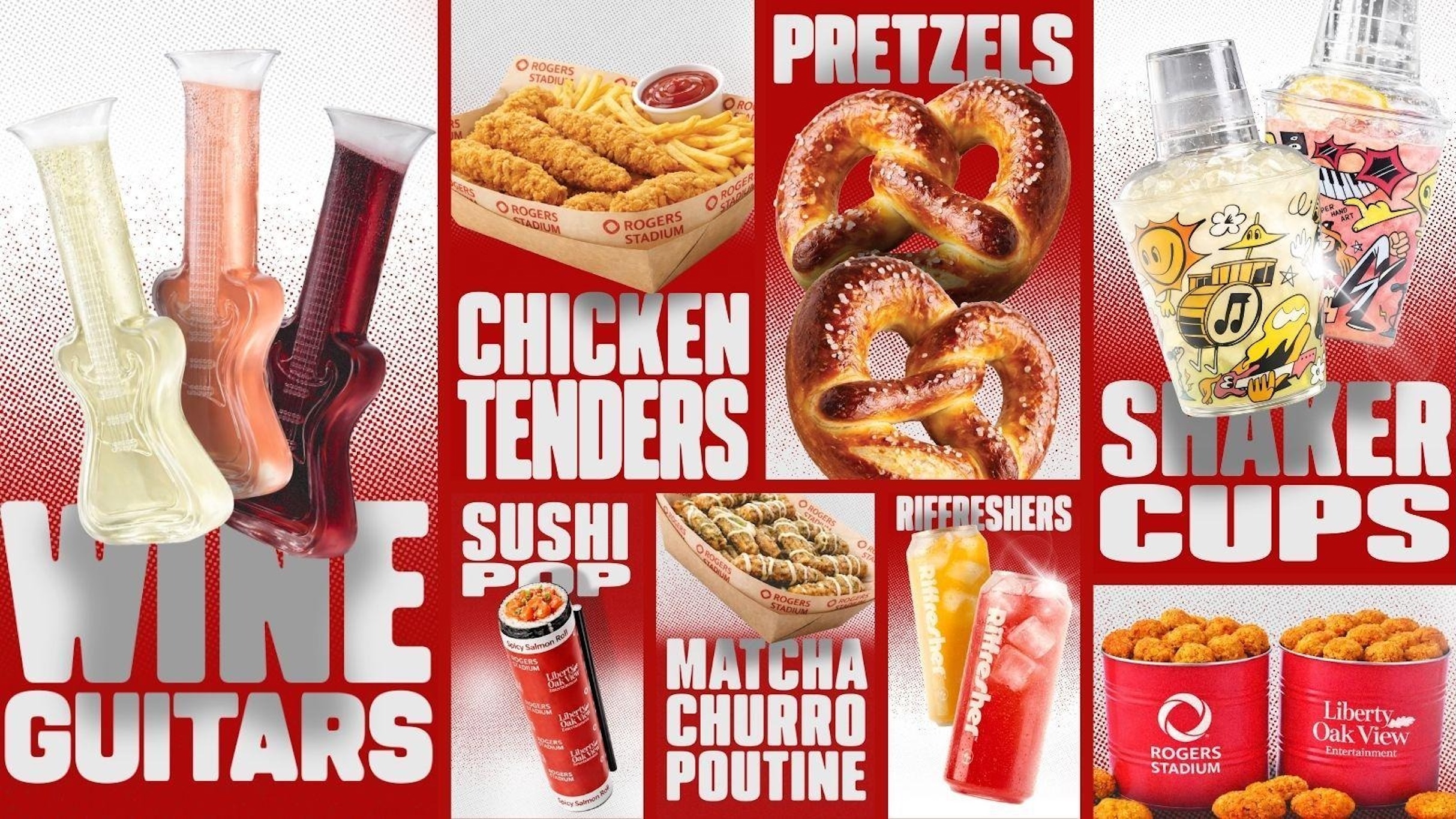 rogers stadium offerings 2026