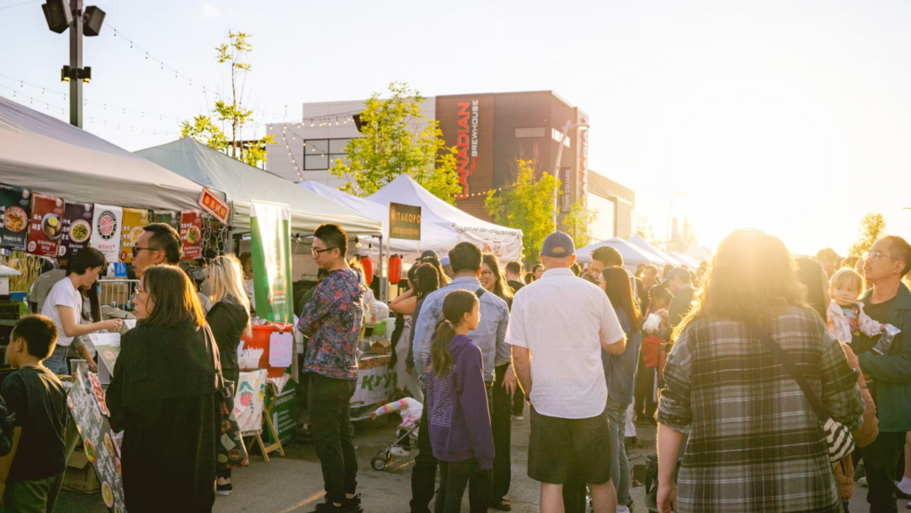 There’s a free Edmonton night market with lantern displays and live shows There’s a free Edmonton night market with lantern displays and live shows