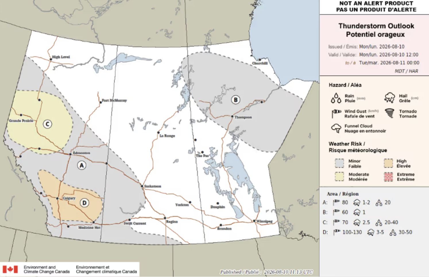 alberta hail