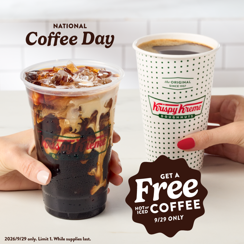 krispy kreme canada free coffee national coffee day 2